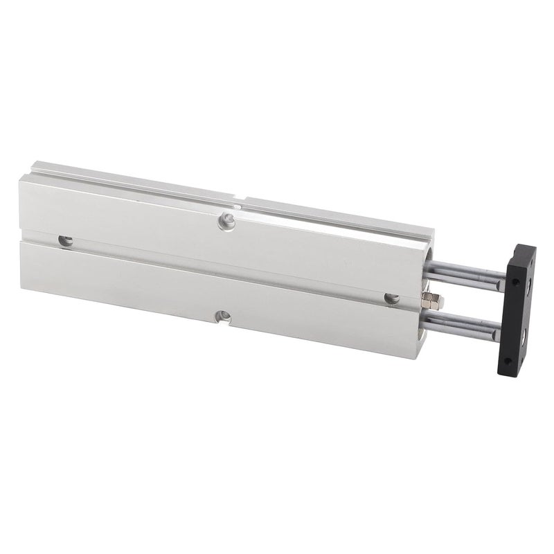 Aluminum Alloy Double Rod Pneumatic Air Cylinder 20mm Bore 150mm Stroke - Image 3